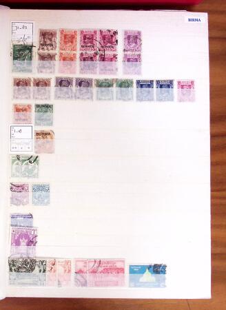 1860-1980, Mint and used selection in 13 stockbooks