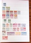 1860-1980, Mint and used selection in 13 stockbooks