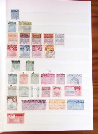 1860-1980, Mint and used selection in 13 stockbooks