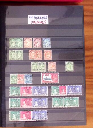 1860-1980, Mint and used selection in 13 stockbooks