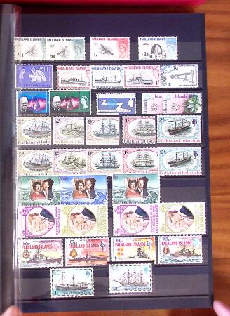 1860-1980, Mint and used selection in 13 stockbooks