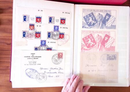 1880-1990, Amazing selection of VIGNETTES in five stockbooks,