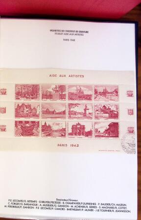 1880-1990, Amazing selection of VIGNETTES in five stockbooks,