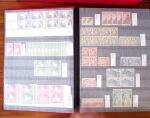 1880-1990, Amazing selection of VIGNETTES in five stockbooks,