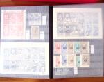 1880-1990, Amazing selection of VIGNETTES in five stockbooks,
