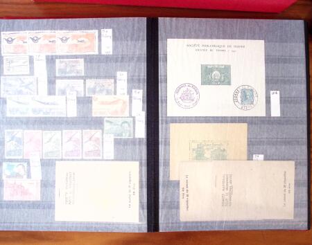 1880-1990, Amazing selection of VIGNETTES in five stockbooks,