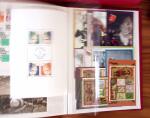 1880-1990, Amazing selection of VIGNETTES in five stockbooks,