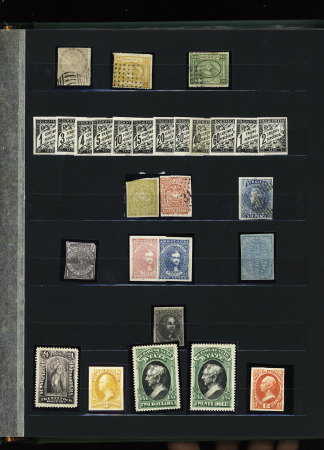 1850-1930, Selection of FORGERIES in one stockbook,