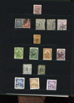 1850-1930, Selection of FORGERIES in one stockbook,