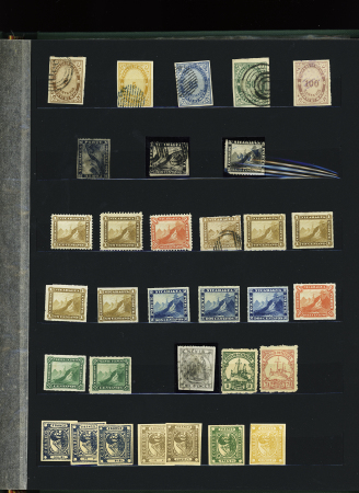 1850-1930, Selection of FORGERIES in one stockbook,