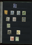 1850-1930, Selection of FORGERIES in one stockbook,