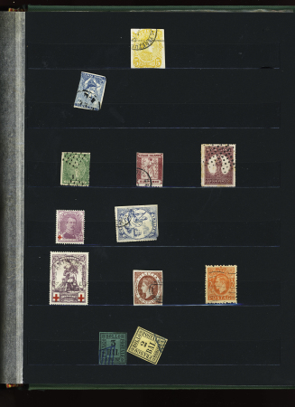 1850-1930, Selection of FORGERIES in one stockbook,