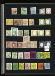 1850-1930, Selection of FORGERIES in one stockbook,