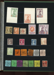 1850-1930, Selection of FORGERIES in one stockbook,