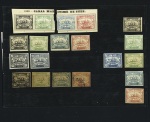 1850-1930, Selection of FORGERIES in one stockbook,