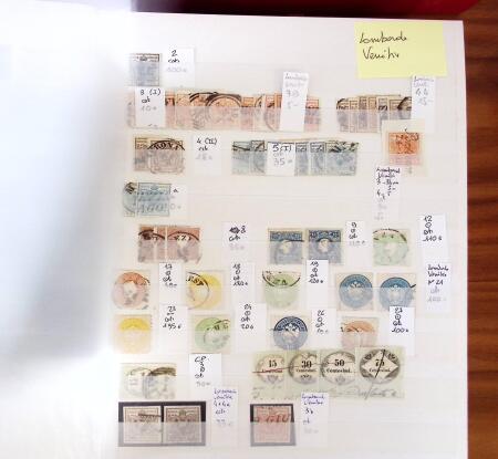 1852-1980, Mint and used selection of Italy in 8 stockbooks