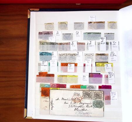 1852-1980, Mint and used selection of Italy in 8 stockbooks
