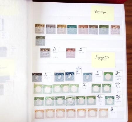 1852-1980, Mint and used selection of Italy in 8 stockbooks