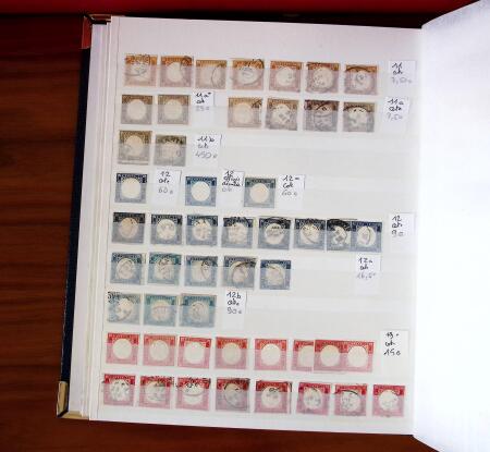 1852-1980, Mint and used selection of Italy in 8 stockbooks