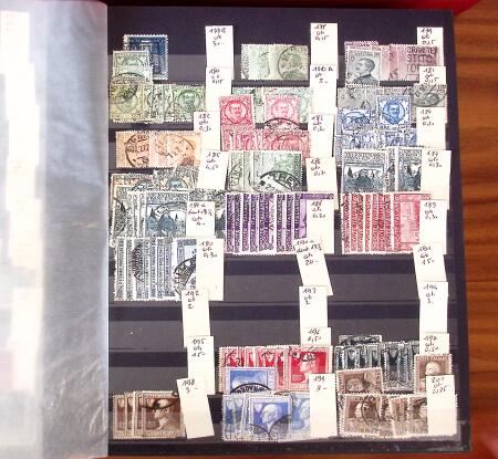 1852-1980, Mint and used selection of Italy in 8 stockbooks