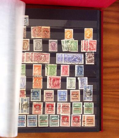 1852-1970, All-world collection in six stockbooks, noted