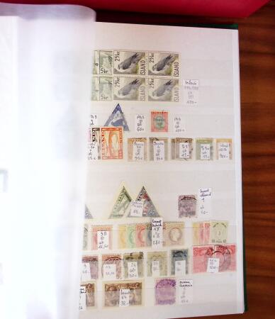 1852-1970, All-world collection in six stockbooks, noted