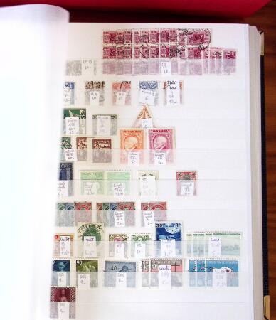 1852-1970, All-world collection in six stockbooks, noted