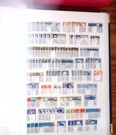 1852-1970, All-world collection in six stockbooks, noted