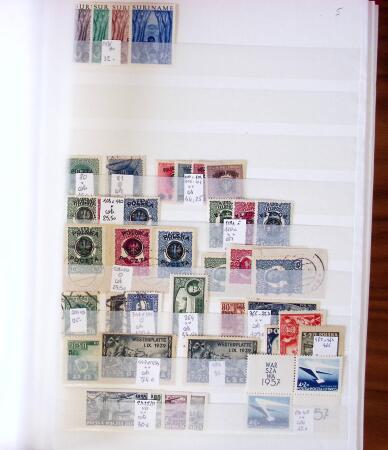 1852-1970, All-world collection in six stockbooks, noted