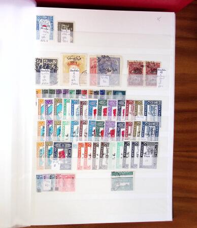 1852-1970, All-world collection in six stockbooks, noted