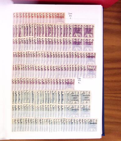 1852-1970, All-world collection in six stockbooks, noted