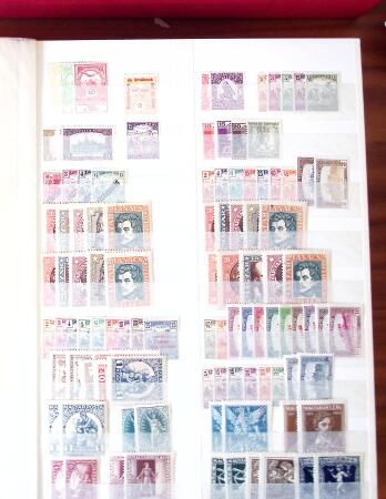 1852-1980, Collection EUROPE in 12 stockbooks and one