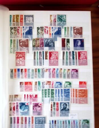 1852-1980, Collection EUROPE in 12 stockbooks and one