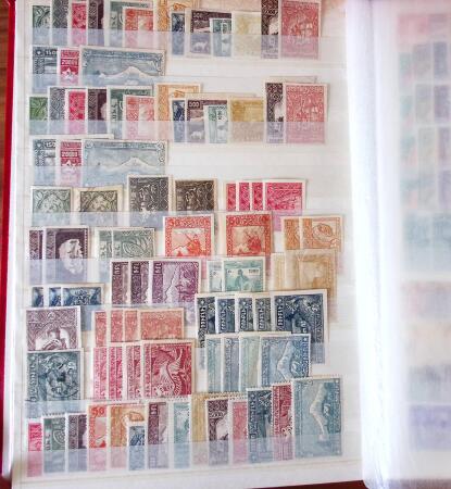 1852-1980, Collection EUROPE in 12 stockbooks and one