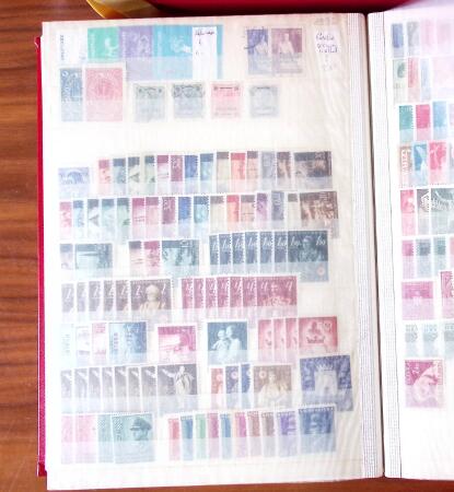 1852-1980, Collection EUROPE in 12 stockbooks and one