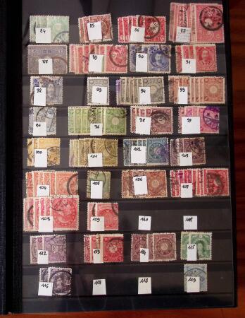 1860-1990, Collection of OVERSEAS in XX stockbooks,