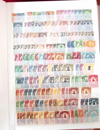 1860-1990, Collection of OVERSEAS in XX stockbooks,