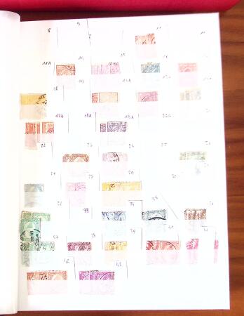1860-1990, Collection of OVERSEAS in XX stockbooks,