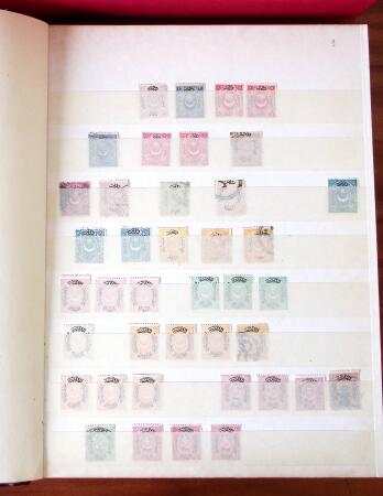 1860-1990, Collection of OVERSEAS in XX stockbooks,