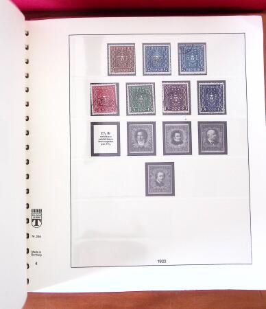 1850-1988, Mint and used selection in 9 albums or stockbooks,