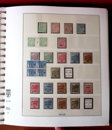1885-1990, Lot exceptionnel de Monaco en 21 albums et