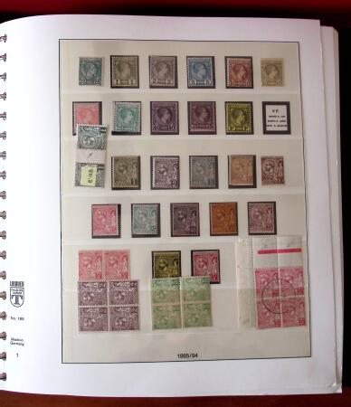 1885-1990, Lot exceptionnel de Monaco en 21 albums et