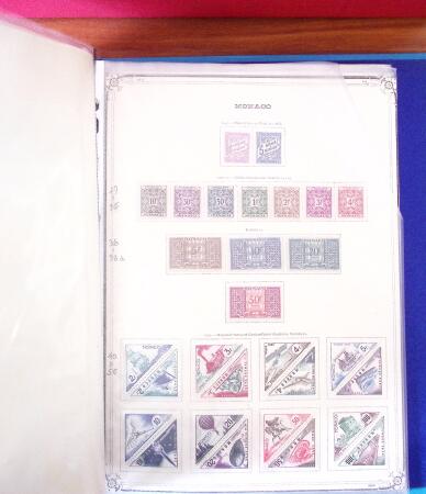 1885-1990, Lot exceptionnel de Monaco en 21 albums et