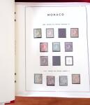 1885-1990, Lot exceptionnel de Monaco en 21 albums et
