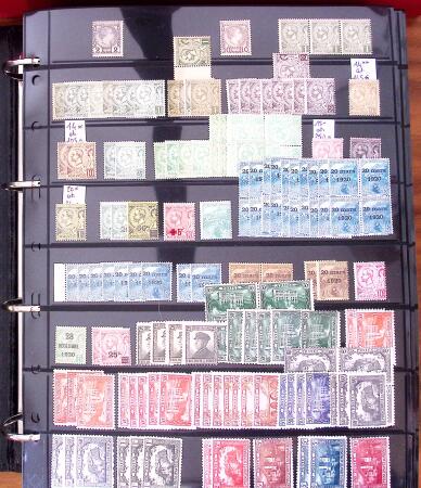1885-1990, Lot exceptionnel de Monaco en 21 albums et