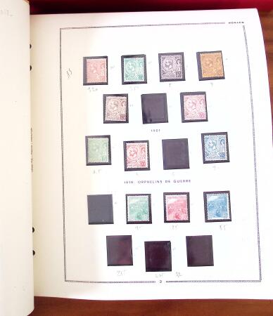 1885-1990, Lot exceptionnel de Monaco en 21 albums et
