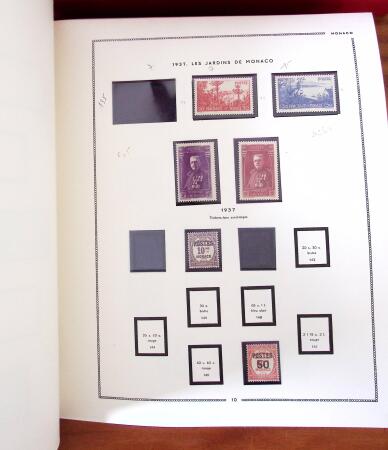 1885-1990, Lot exceptionnel de Monaco en 21 albums et