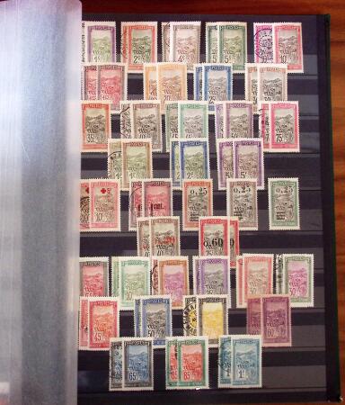 1859-1970, Très belle collection de colonies en 12