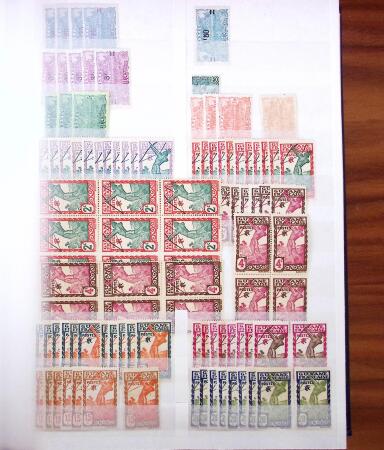 1859-1970, Très belle collection de colonies en 12