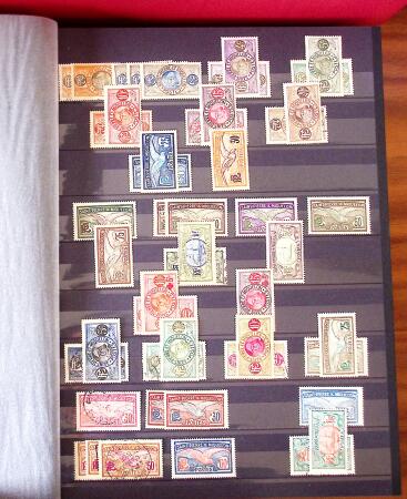 1859-1970, Très belle collection de colonies en 12